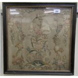An 18thC tapestry panel,