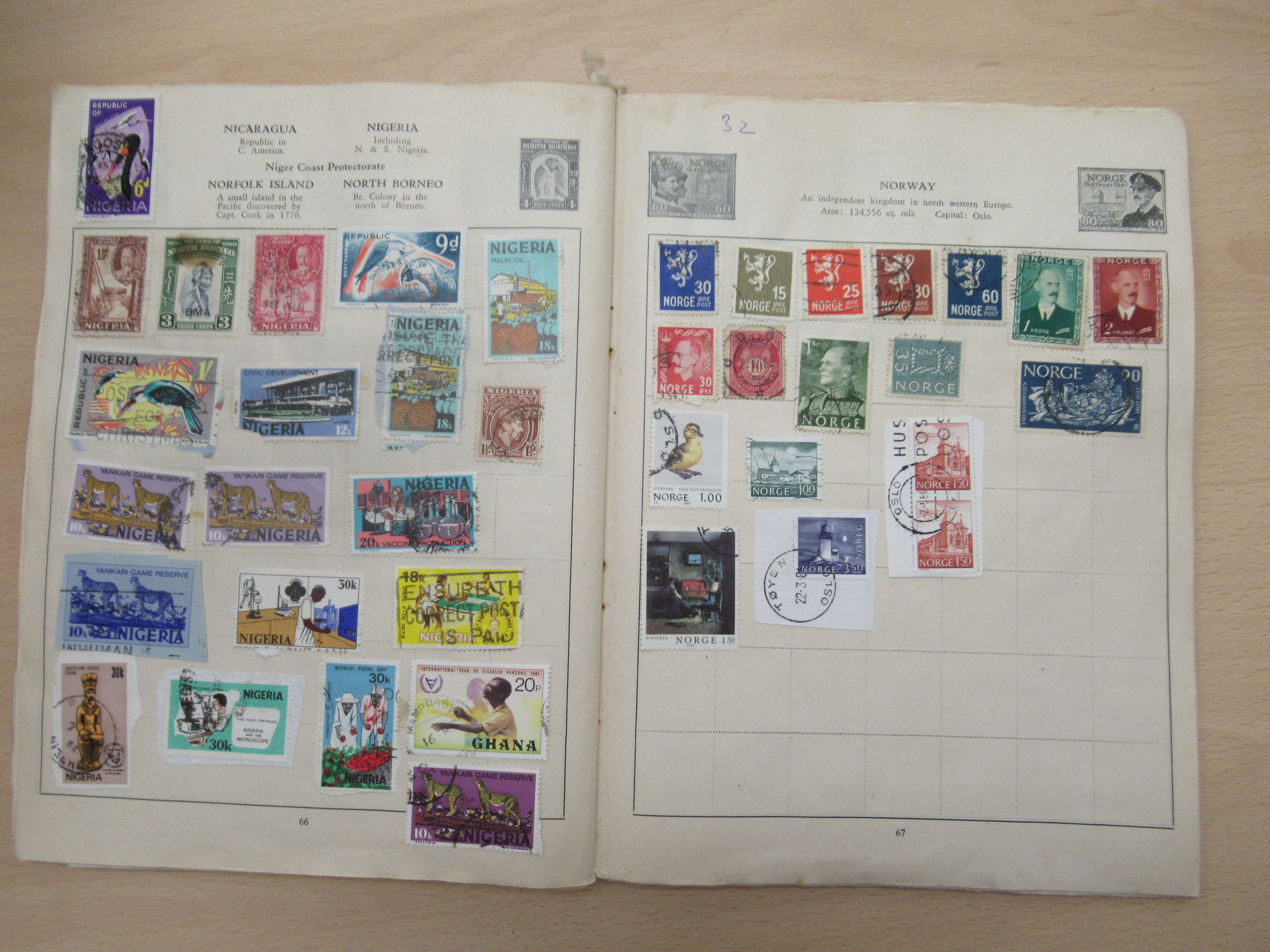 A 'schoolboys' stamp album, - Image 6 of 7