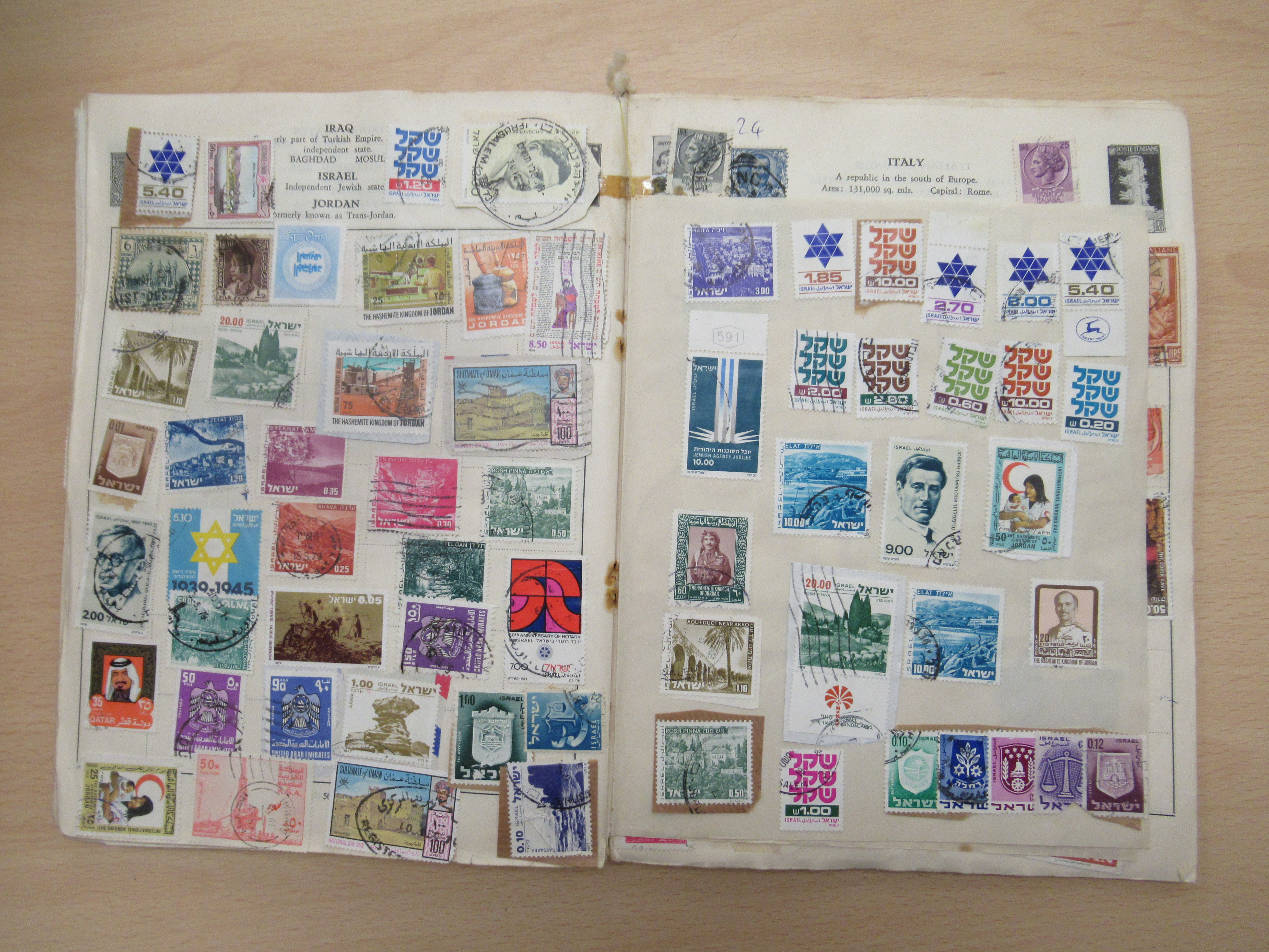 A 'schoolboys' stamp album, - Image 5 of 7