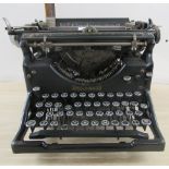 A 'vintage' Underwood manual typewriter BSR