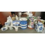 Decorative ceramics: to include Royal Worcester, Copenhagen,