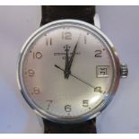 A 1960s/1970s Eterna-Matic 1000 stainless steel cased wristwatch,