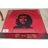 A modern humidor, printed with Che Guevara,