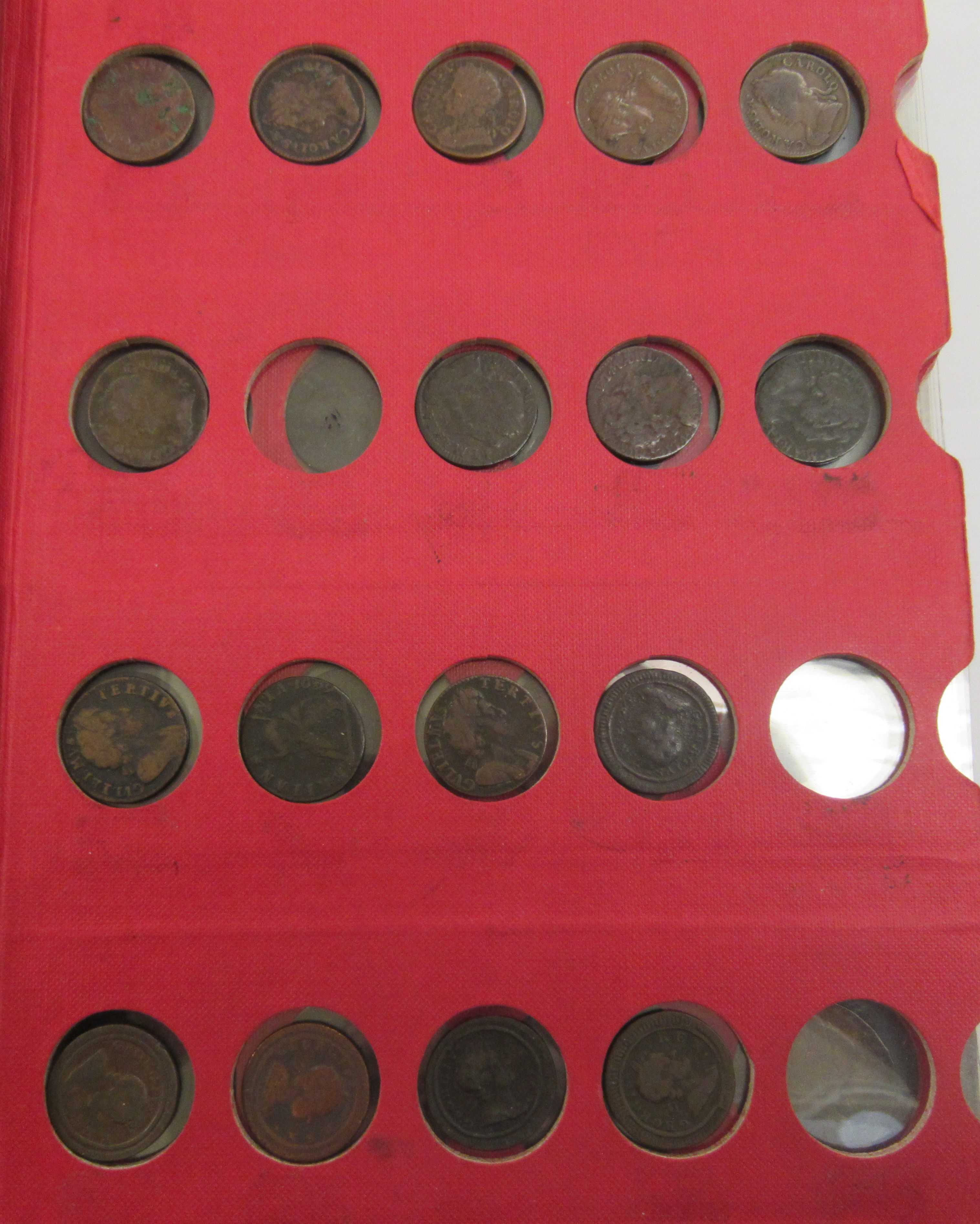 An (incomplete) 'Coin Library' from 1672-1837,