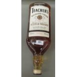 3 ltr bottle of Teachers Scotch Whisky SR