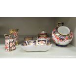 Royal Crown Derby china miniature ornaments,