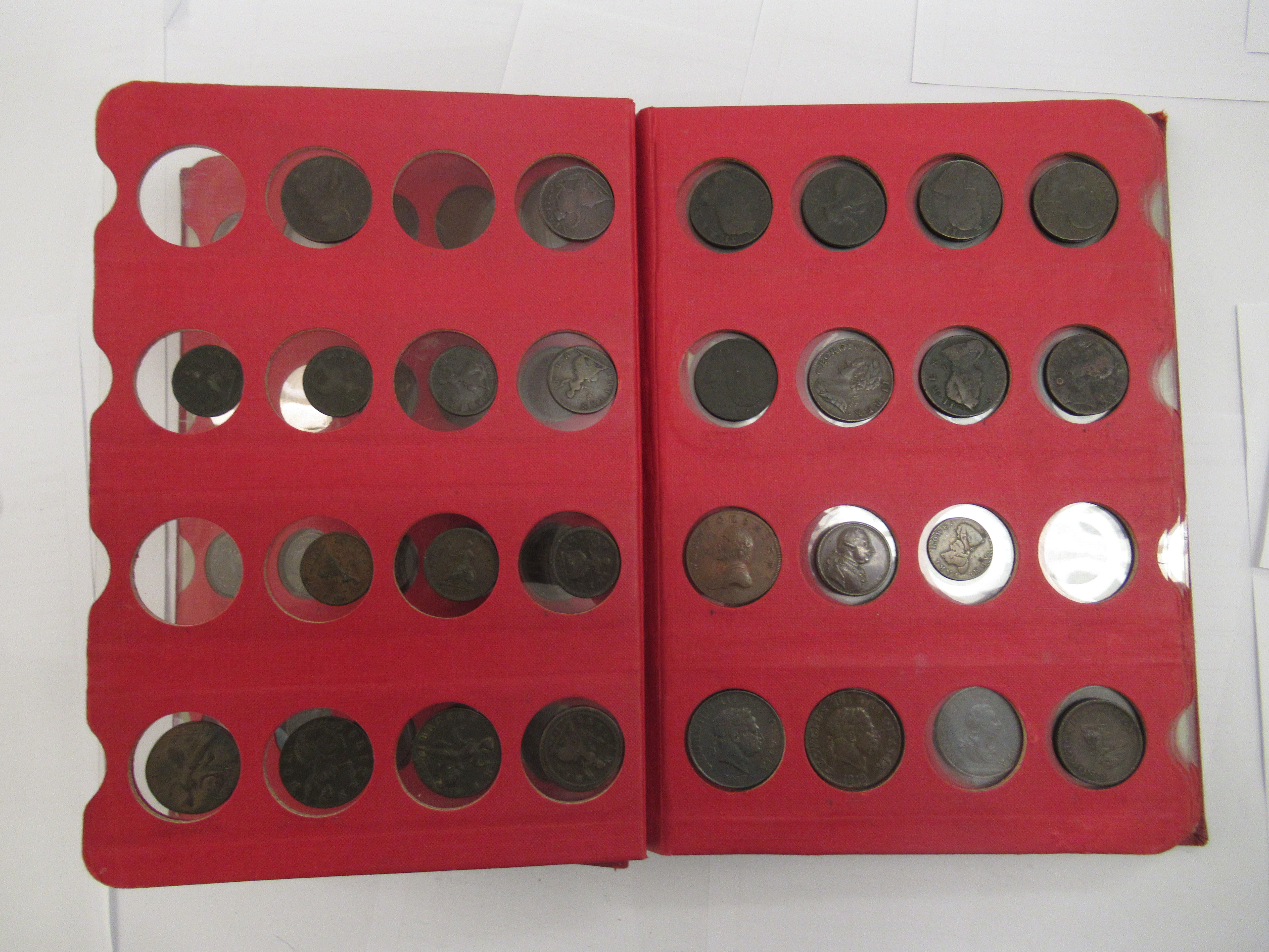 An (incomplete) 'Coin Library' from 1672-1837, - Image 3 of 9