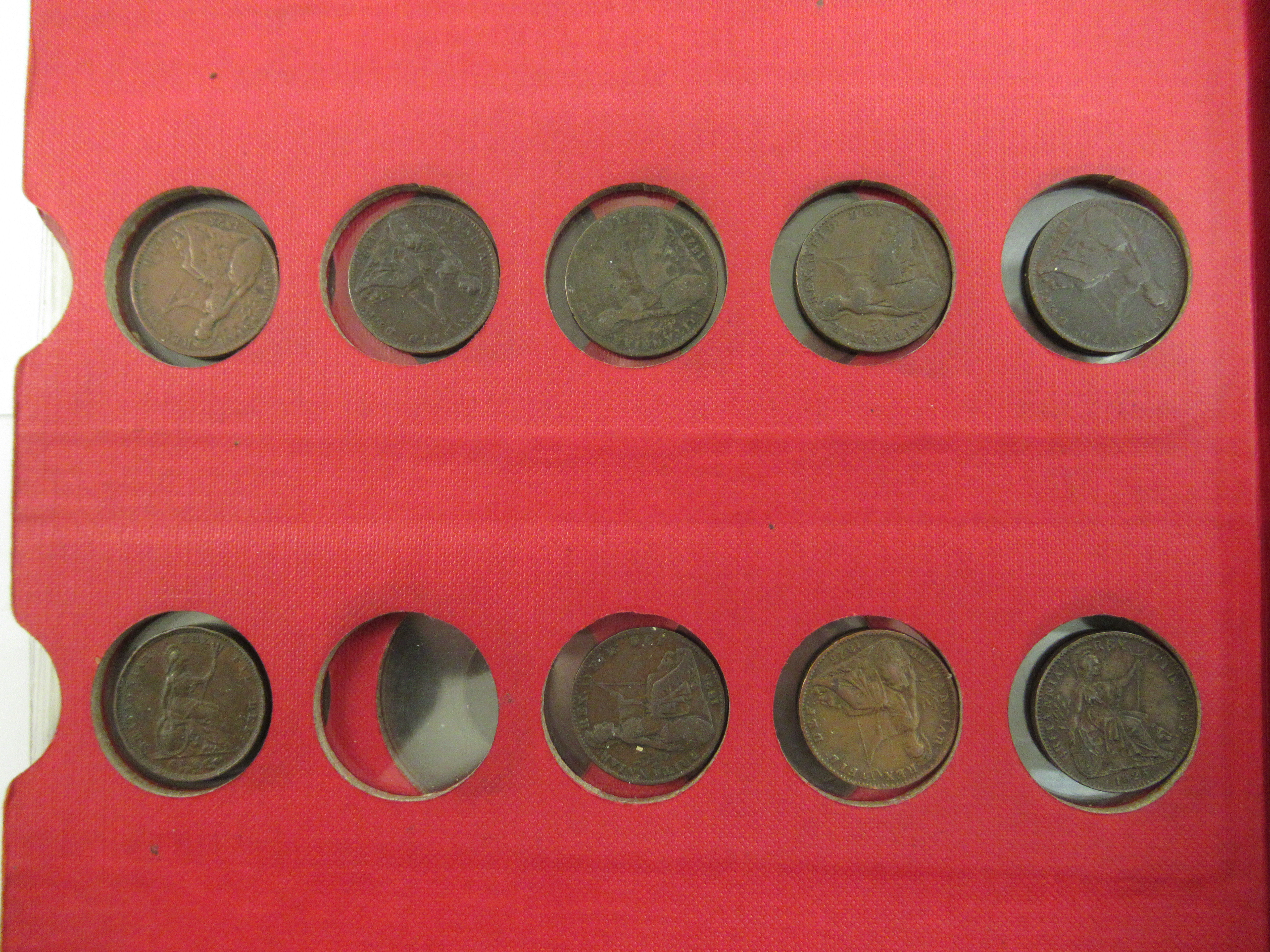 An (incomplete) 'Coin Library' from 1672-1837, - Image 7 of 9