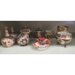 Royal Crown Derby china ornaments,