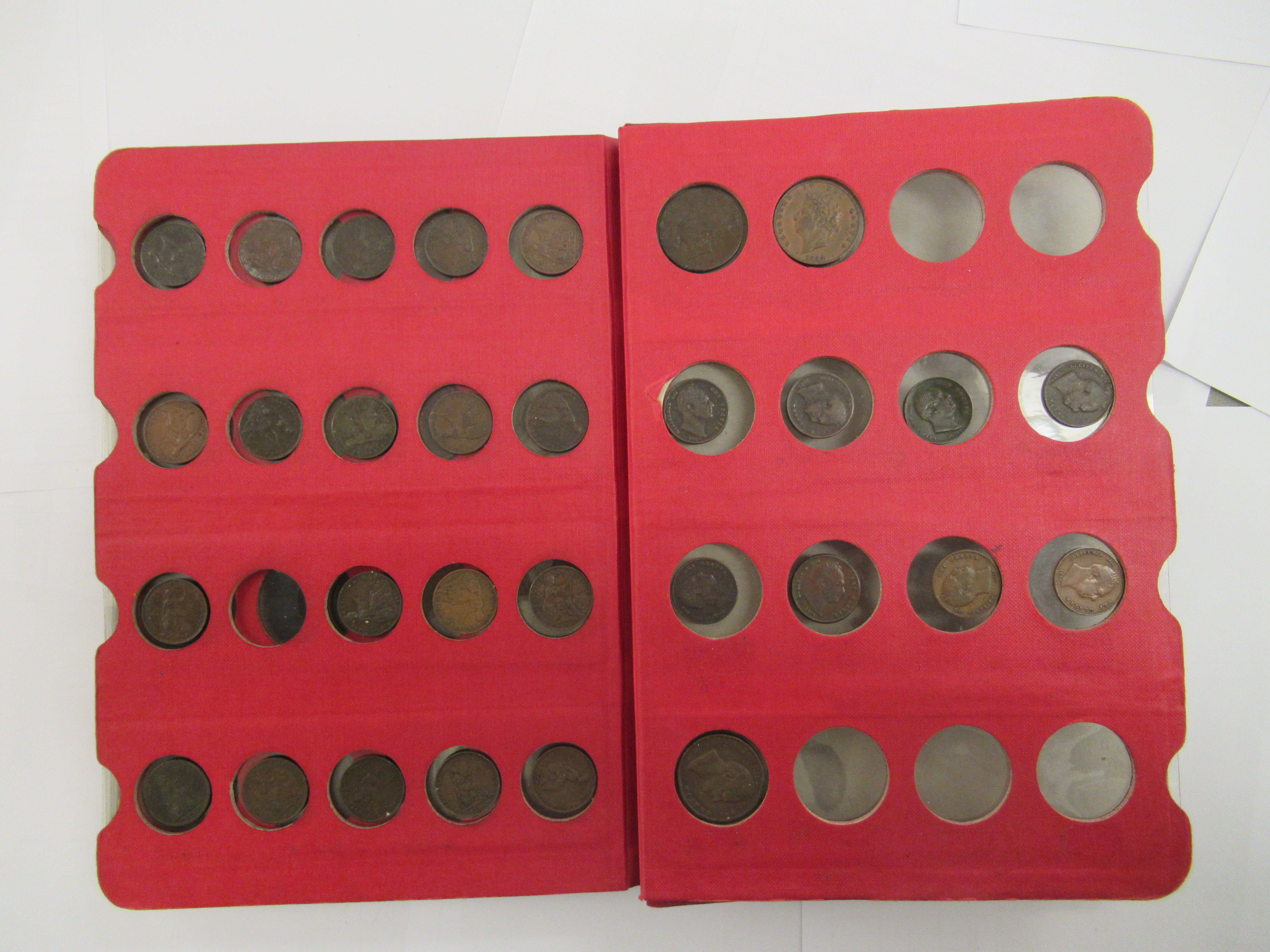 An (incomplete) 'Coin Library' from 1672-1837, - Image 6 of 9
