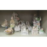 Ceramics: to include a late Victorian Staffordshire figure,