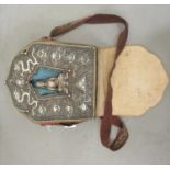 A Tibetan ghau, an itinerant Buddhist's prayer box