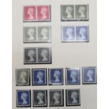 Postage stamps - Queen Elizabeth II un-used, unmounted mint: to include High Values