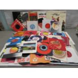 Vinyl records and 45rpm singles: to include Cliff Richard, Frank Sinatra, Neil Diamond and Jazz