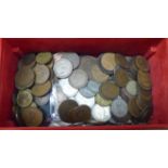 Uncollated British pre-decimal coins and banknotes: to include King George VI shillings