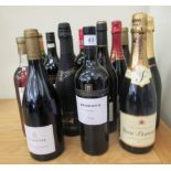 Champagne and wine: to include a bottle of 2009 Malbed; and a bottle of 2008 Cabernet Shiraz
