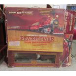 A Bachmann G-Gauge model 'Big Haulers' Prairie Flyer set, comprising a 2-4-2 locomotive and