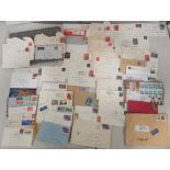 Uncollated British and other used postage stamps: to include Australian, Dutch and USA issues