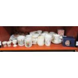 Royal Commemorative ceramics, circa Queen Victoria - present day beakers, plates and mugs