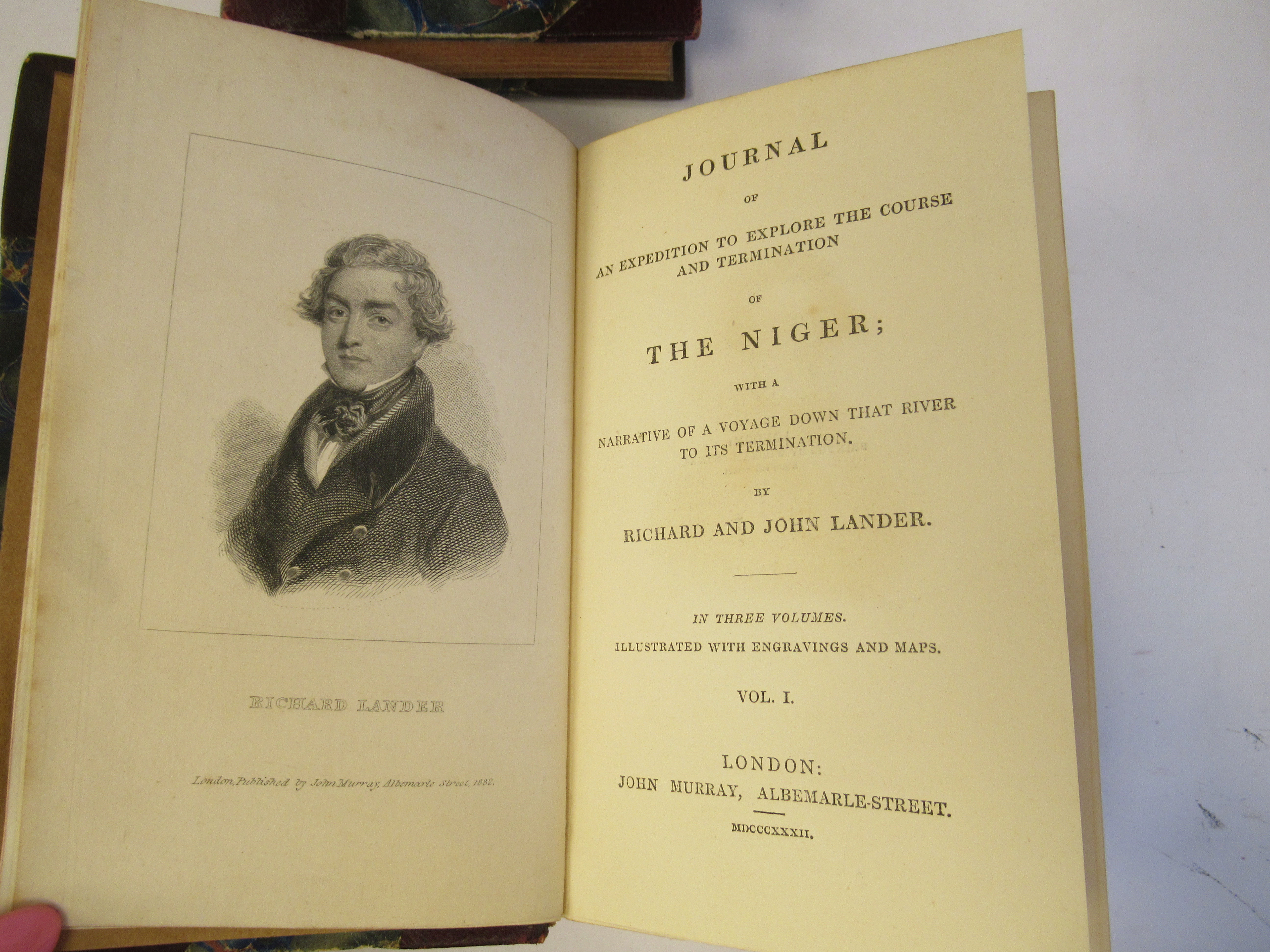 Books: 'Journal on Expedition to Explore the Course' and 'Termination of the Niger' by Richard and - Image 5 of 8