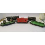 A Lionel Corporation NY, Lionel Lines 0 gauge electric 2-4-2 model railway locomotive and tender