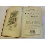 Book: 'History and Survey of the Cities of London and Westminster' by Henny Chamberlain with