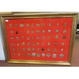 Sixty military regimental cap badges and insignia, some copies: to include The Wiltshire Regiment,