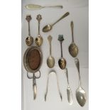 Silver collectables: to include mainly teaspoons  mixed marks