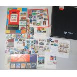 Uncollated, mainly used British postage stamps and First Day covers; and other European issues