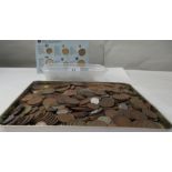 British pre-decimal and foreign coins: to include an 1883 USA one dollar
