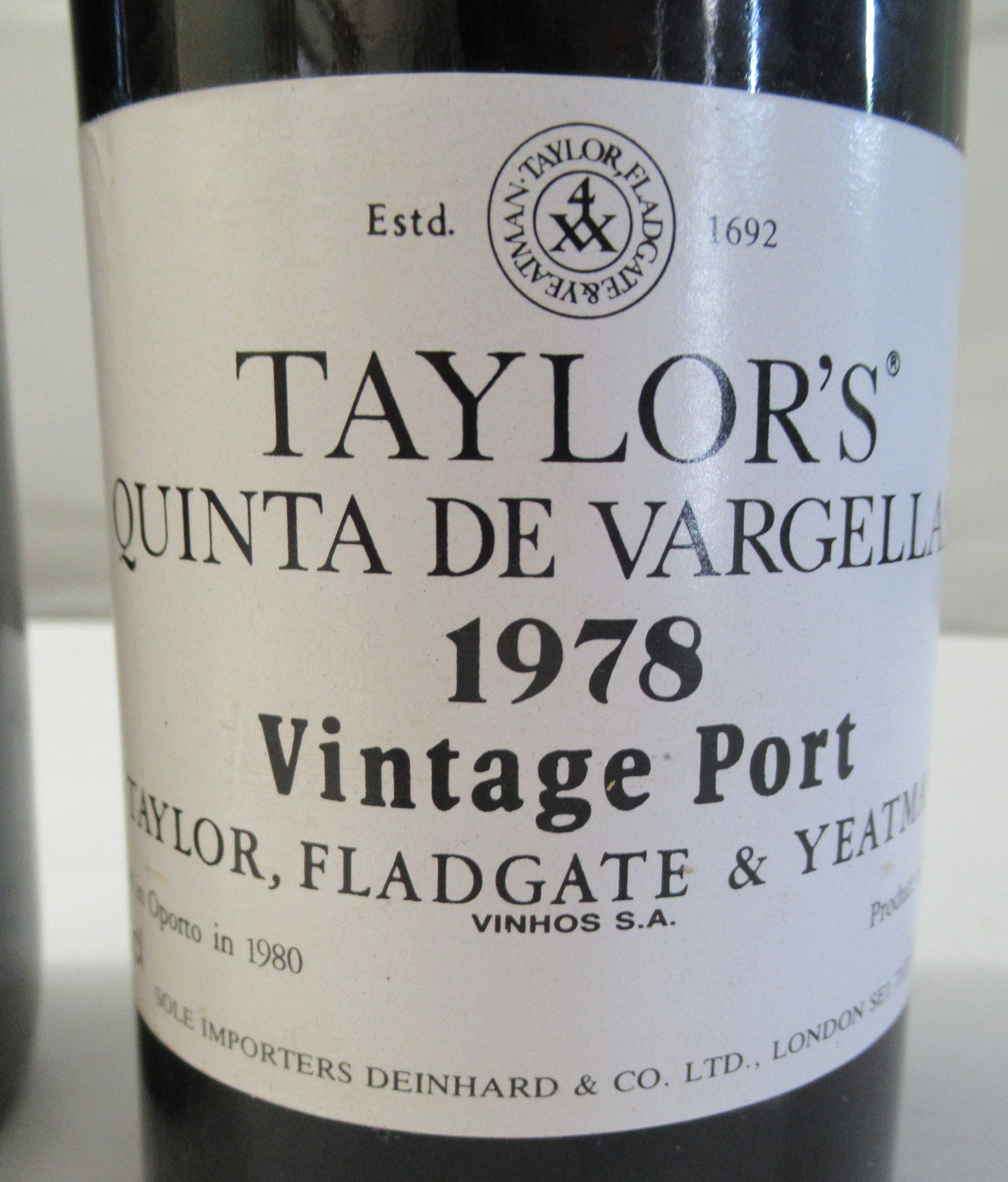 A bottle of Taylor's 1978 vintage port; and another bottle of Cockburn's port - Image 3 of 5