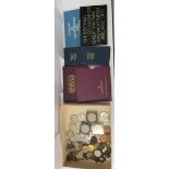 Uncollated British pre-decimal world coins and Royal Mint coinage of Great Britain sets