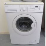 A John Lewis JLWM1202 washing machine  33.5"h  23.5"w