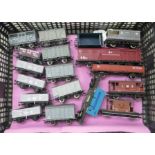 Eighteen various model railway rolling stock and carriages: to include Bachmann