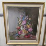 Frances - a still life study  oil on canvas  bears a signature  23" x 19"  framed