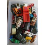 Uncollated diecast model vehicles: to include Land Rover and emergency services with examples by