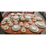 A Royal Worcester Medici pattern porcelain tea/dinner service