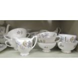 Coalport china Camelot pattern tableware: to include tea/coffee, dinner and serving items