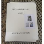 Mircea Marosin - 'Metamorphoses, Ovid' a complete set of fourteen coloured prints, each with a