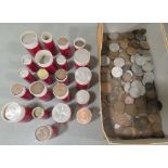 Uncollated British coins: to include over twenty Churchill crowns