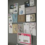 Uncollated 19thC and 20thC stamps, cigarette cards, homemade and printed ephemera: to include a