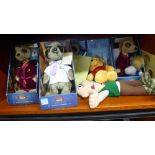 Promotional and other soft toys: to include Winnie the Pooh, Wallace and Compare the Meerkats