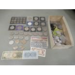 Uncollated coins: to include a George VI threepence gift set  1937-1952