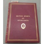 Book: 'British Sports and Sportsmen-Racing' complied and edited by The Sportsman with numerous