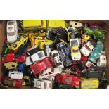 Uncollated diecast model vehicles, convertible sports cars and emergency services: to include