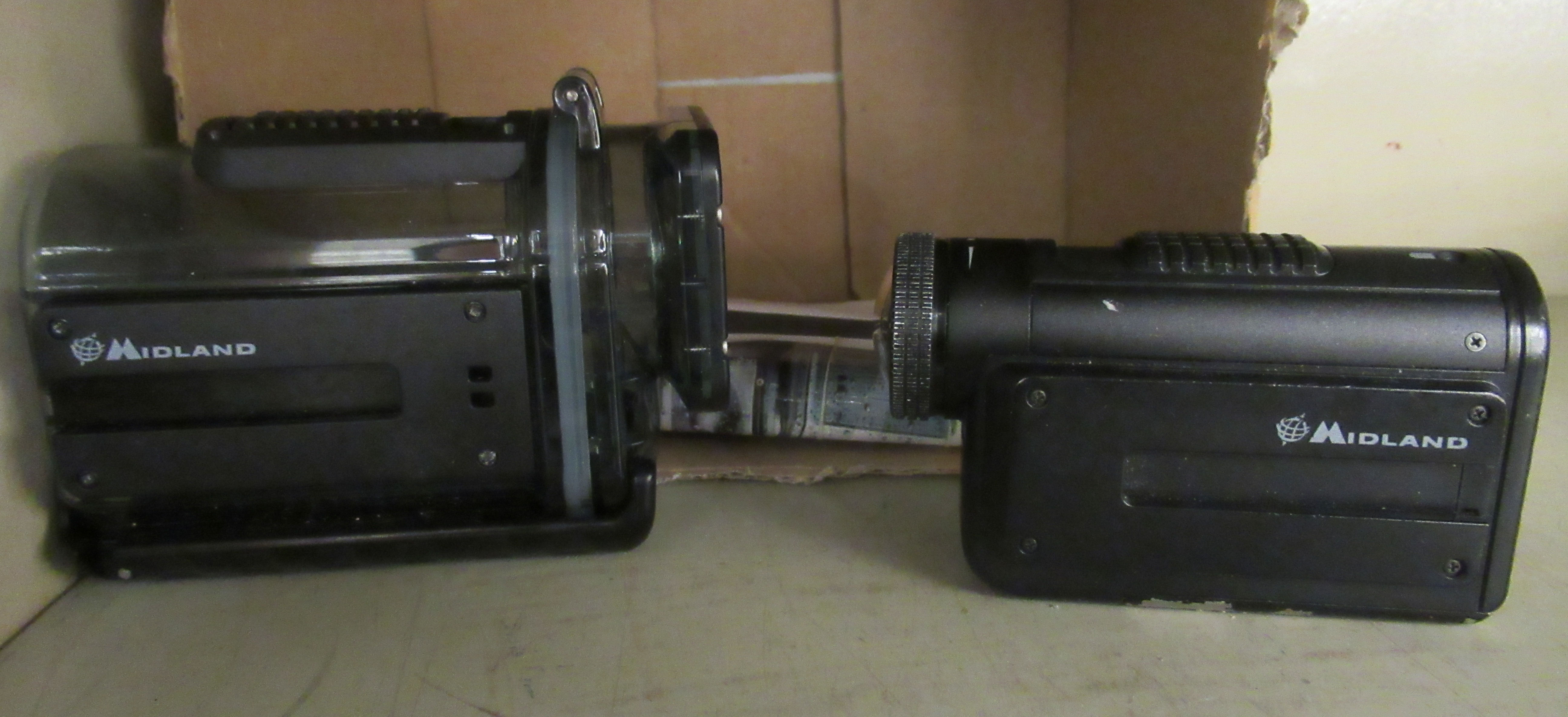 A Midland XTC 400 HD Action video camera (previously used on a motorcycle) with a rotating 170 - Image 3 of 3