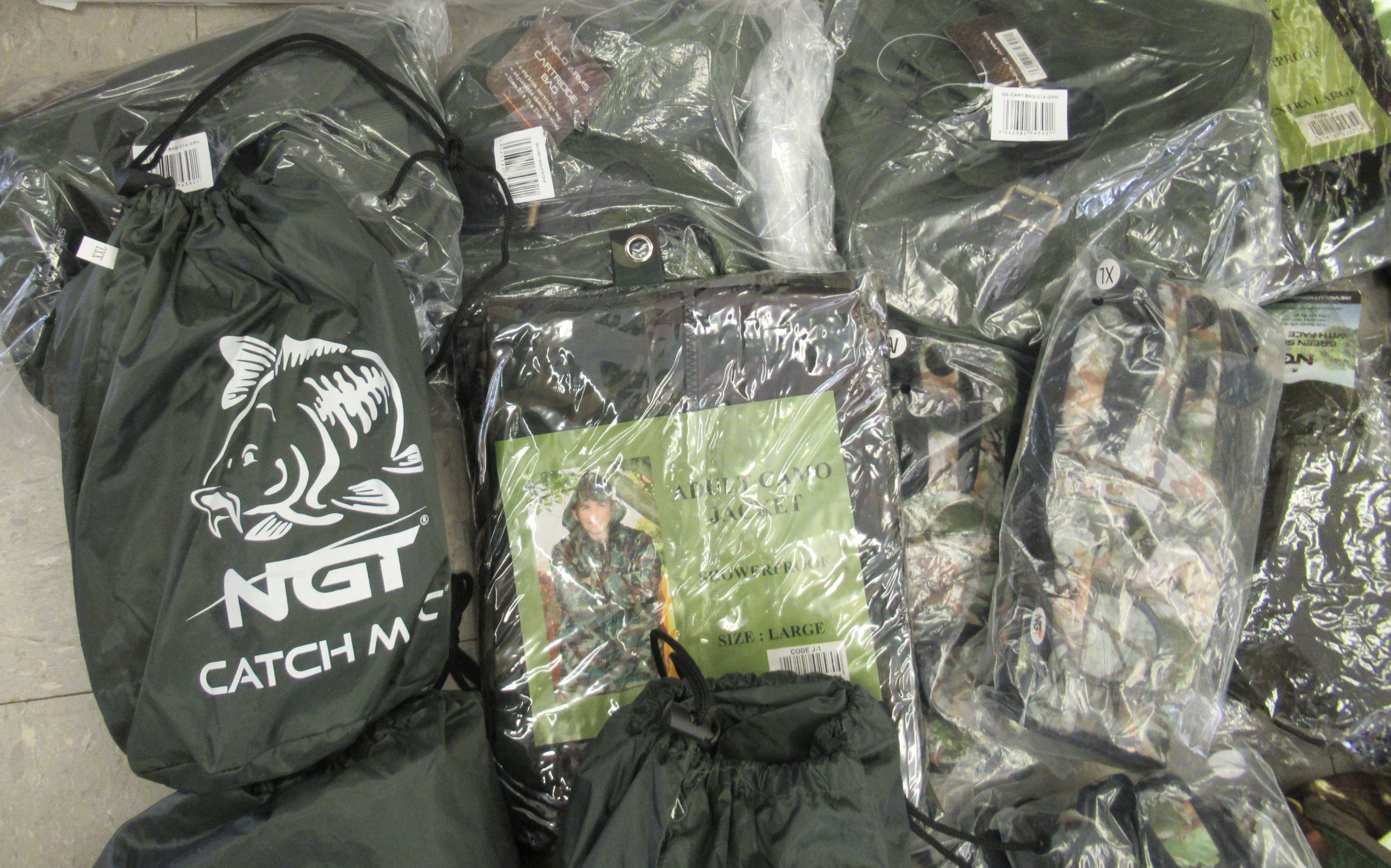 Outdoor/survival/angling related items: to include a man's camouflage jacket  size L; and a pair - Image 5 of 5