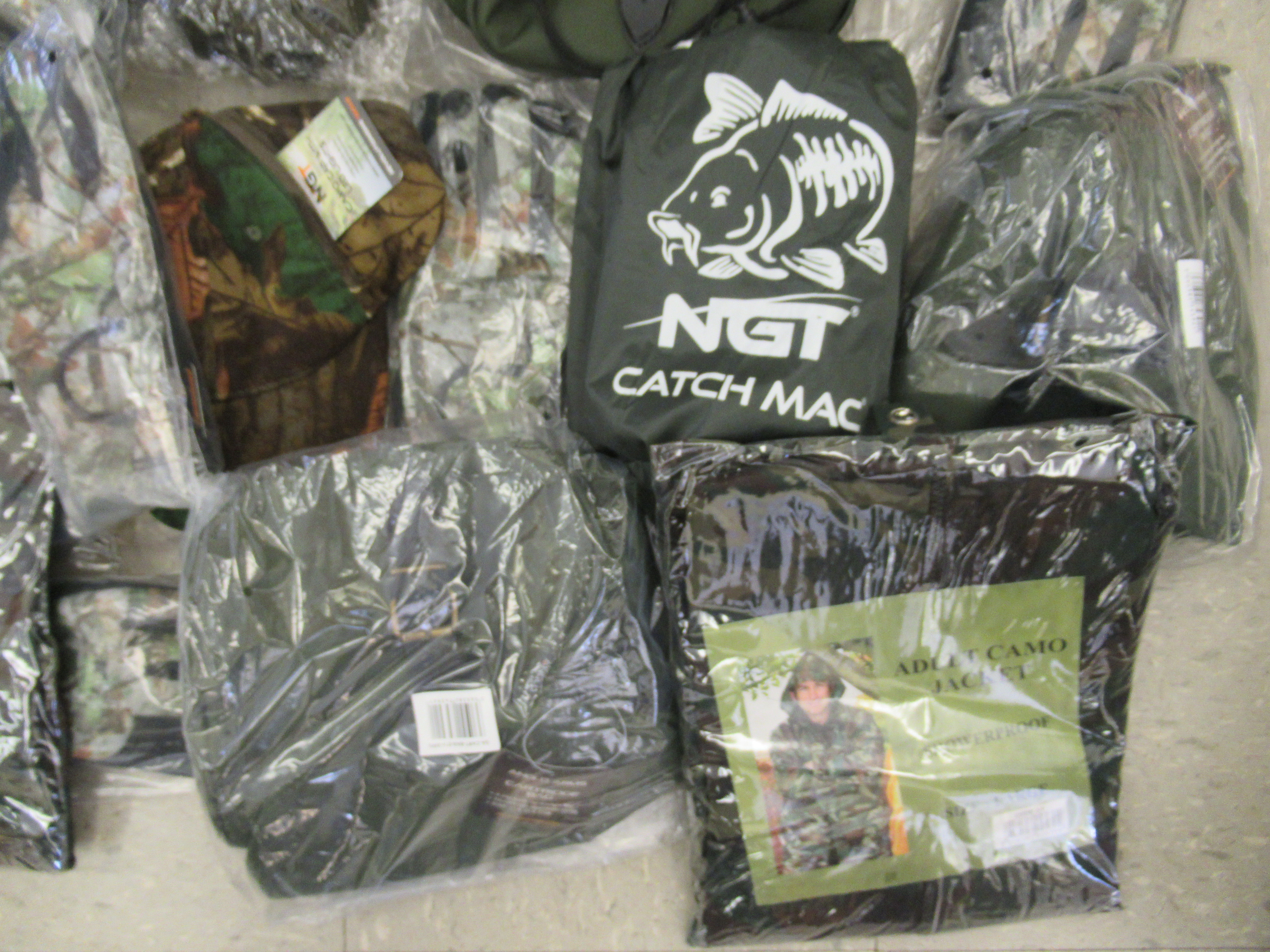 Outdoor/survival/angling related items: to include a man's camouflage jacket  size L; and a pair - Image 3 of 5