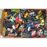 Uncollated diecast model vehicles, delivery, emergency service and sports cars: to include