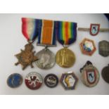 Medals and badges: to include a World War II medal group  inspired 109694 SPR  WE Pendry RE